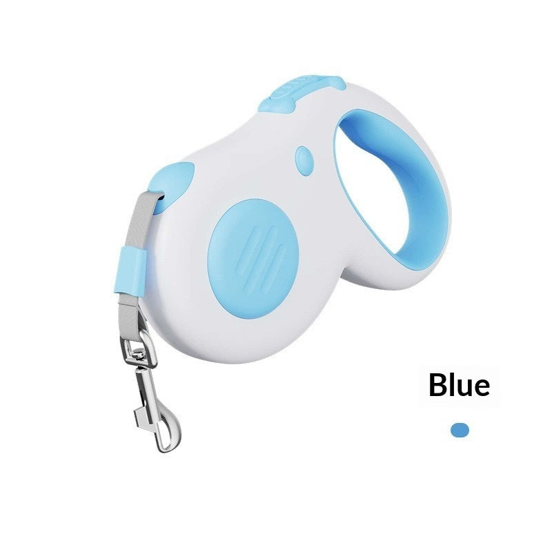 Blue 5 m retractable dog leash