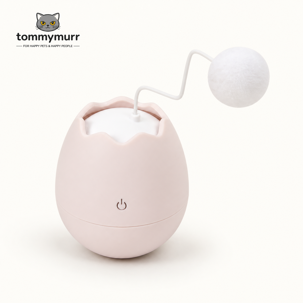 Tommy Murr interactive battery-powered cat toy in Pink
